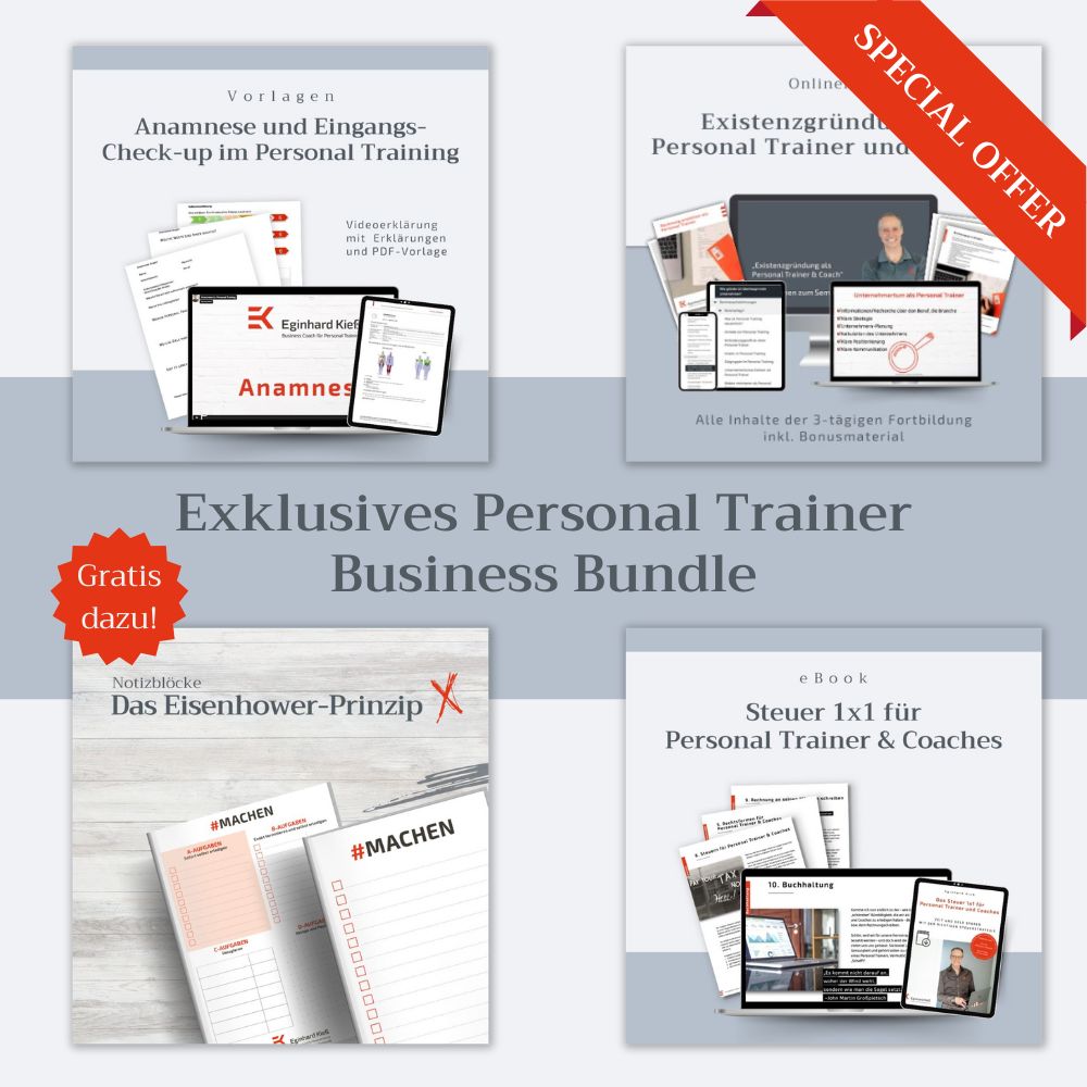 Personal Trainer Startup Paket